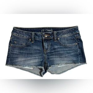 London Jean cheeky denim shorts